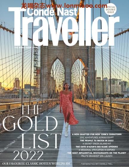 [英国版]Conde Nast Traveller 康德纳斯特旅游者 2022年1-2月刊